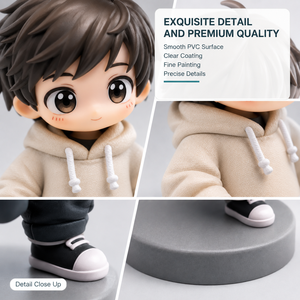 Fabricante de Figuras de PVC Personalizadas, Muñeca Mini Chibi Adorable, Juguete Coleccionable de Vinilo OEM ODM, Figura de Regalo Personalizada Estilo Anime - Product Image 3