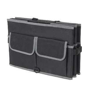 Venta directa de fábrica Grande Oxford poliéster coche maletero organizador plegable moderno al aire libre viaje almacenamiento rectángulo para uso doméstico - Product Image 4