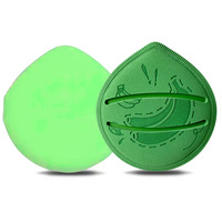Éponge-coussin en forme de goutte JLY, compressible, en polyuréthane hydrophile, ne retient pas la poudre, épaisse, robuste et douce pour la peau