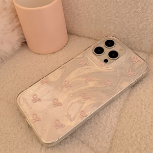 Pour <span class=keywords><strong>iPhone</strong></span> 16 étui nouveau nœud papillon housse de protection étui de téléphone portable en TPU pour <span class=keywords><strong>iPhone</strong></span> 14 15 17 13 Pro Max Plus - Product Image 5