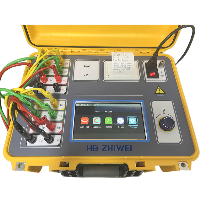 Zhiwei Electric ZW8320 DC Resistance Quick Tester Four-Wire Method Winding Tester Transformer High Accuracy Class AC220V 0.2%