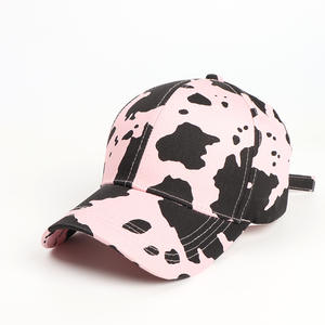 Moda al por mayor personalizado leopardo pico de pato gorra hombres mujeres sol sombrero <span class=keywords><strong>Animal</strong></span> <span class=keywords><strong>vaca</strong></span> sombrero béisbol sombrero - Product Image 3