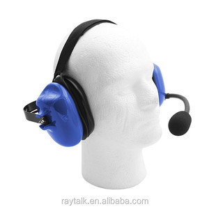 Hight Noise Cancelling Tws Earphones Heavy Duty <strong>Headset</strong> with Replacement Microphone Behind-the-Head <strong>Headset</strong> - Product Image 4