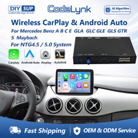 Interface vidéo CodeLynk Multimedia Apple Carplay Android Auto pour Mercedes W204 X204 W177 W166 Ntg 4.5 Airplay sans fil Youtube