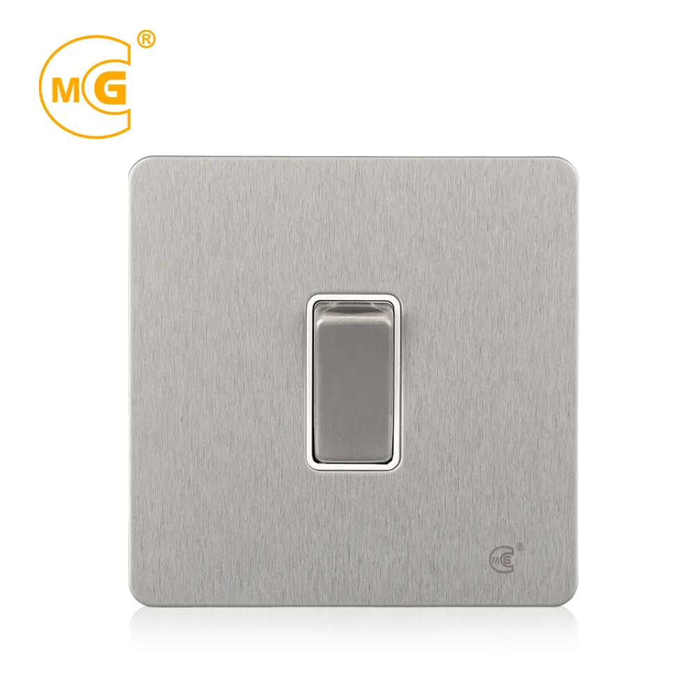 China supplier wholesale electric 10A 1 gang 1 way wall switch