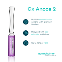 Gx Ancos 2 Ampoules en verre de 2 ml Type D Écologiques Dermocosmétiques Soins de la peau Soins capillaires Soins pour hommes Parfums Impression de logo disponible