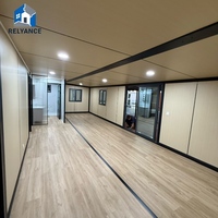 RELYANCE Cottage Hurricane Proof Hot Sale Industrial Design Steel Folding Local Standards Mobile Home 20ft40ft