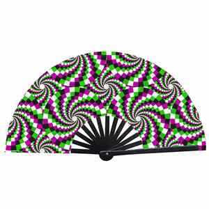 Abanicos de Bambú Decorativos con Impresión Personalizada, Novedad 2025 - Product Image 4