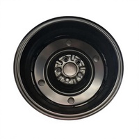 Rueda de Repuesto Original 4250C073 de 16 Pulgadas con Llanta de Acero para Mitsubishi Outlander Eclipse Cross - Negra 16X6 1/2JJ OFS38 PCD114.3