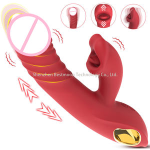 Zunge lecken Vibrator G-Punkt Klitoris stimulator Kaninchen Vibrator Adult Sexspielzeug Av Wand Vibrator <span class=keywords><strong>Dildo</strong></span> Sexspielzeug für Frauen - Product Image 6