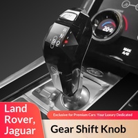 Poignée de levier de vitesses intérieure pour Range Rover Discovery Sport Evoque E-PACE F-TYPE XEL, en verre, pour modification automobile, 15-23 LUH