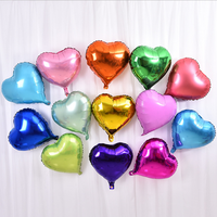 Ballons en forme de coeur/étoile mickey minnie ballon en aluminium ballon à hélium de dessin animé 18 pouces jouet pour enfants décoration de fête d'anniversaire