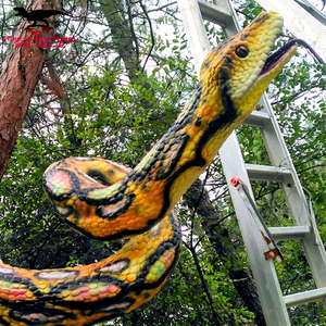 Animal Theme Park Decoration <strong>Realistic</strong> <strong>Rubber</strong> <strong>Snakes</strong> - Product Image 1