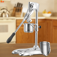 Handmatige aardappelstamper, lange frietmaker, machine van roestvrij staal, friteuse voor aardappelchips voor restaurants