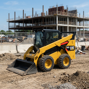 Chargeuse compacte sur pneus CAT 262D d'occasion pour la construction et la manutention de matériaux - Product Image 3