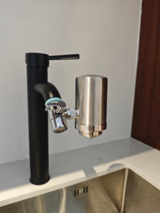 Purificateur d'eau de robinet de cuisine en acier inoxydable 304 avec <span class=keywords><strong>interface</strong></span> universelle pour un usage domestique - Product Image 5