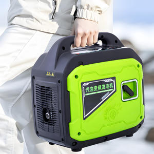 Générateur d'essence intelligent silencieux 4KW à fréquence variable DC Démarrage automatique Refroidi par air 4 temps 50Hz Petit portable Utilisation domestique - Product Image 3