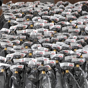 ผมแท้เวอร์จินอินเดีย 100% แบบเรมี่  จัดเรียงเกล็ดผมอย่างสมบูรณ์  ขายส่งจากโรงงาน  แบบเย็บสองชั้นด้วยเครื่องจักร - Product Image 1