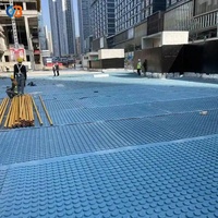 Planche de drainage HDPE imperméable, anti-pression, de haute qualité, respectueuse de l'environnement, non toxique, pour usage en barrage et jardin, garantie 5 ans