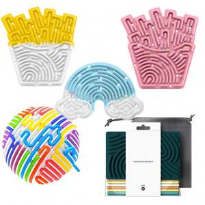 Juguetes Sensoriales y Antiestrés Personalizados al por Mayor con Logotipo, Juego de Juguetes Creativos y Silenciosos de Espuma de Silicona y Plástico para Niños con TDAH - Product Image 3