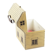 Nouveaux bagages en papier 2026 ou bagages en carton pour enfants ou boîtes en papier en forme de maisons