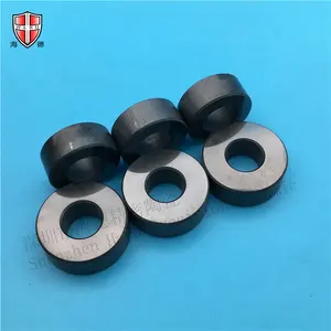 Polished Pressureless Silicon Carbide Carbofrax Ceramic Spacer Washer Ring