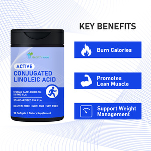 OEM ODM Custom Lose Weight Products with CLA Promote Lean Muscle Conjugated Linoleic Acid Softgels Healthcare <b>Supplement</b> Capsule - Product Image 4