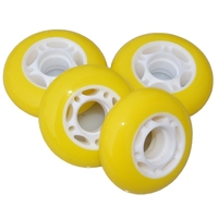 Patins à roulettes à rebond en ligne, 4 roues pilote 5, valise de hockey, 4 pièces de 74mm, prix d'usine