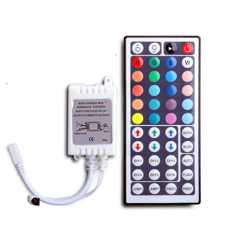 High quality 44 key ir remote control rgb led strip light controller