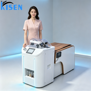Fauteuil de lavage moderne pour salon de beauté, inclinable et automatique, avec bac à eau intégré pour spa capillaire et lavage de la tête - Product Image 5