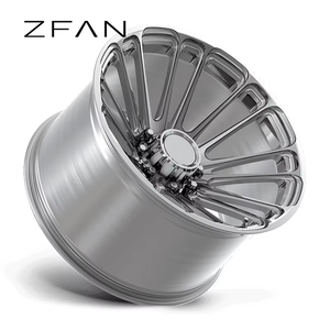 Jantes forgées ZFAN Deep Dish 20-30 pouces noir mat 6x139.7 ET25-40mm pour Ford F-150 GMC Ram Toyota - Product Image 1
