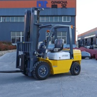 Forklift Diesel Forklift Kapasitas Angkut 3 Ton Pengiriman Langsung Dari Produsen Forklift