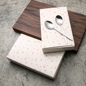 ชุดช้อนส้อมสแตนเลสสีเงิน 2 ชิ้น ชุดช้อนกาแฟ ขนมหวาน ชา และน้ำผึ้งขนาดเล็ก สำหรับแคมป์ปิ้ง เกรดอาหาร ทำความสะอาดง่าย - Product Image 2