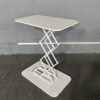 Table pliante d'exposition personnalisée avec logo, épaisseur de plateau en bois de 15 mm, pour présentation en magasin, table hydraulique adaptée aux fêtes