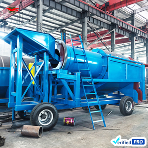 Best verkochte kleine alluviale 350Tph goudmijnwasinstallatie, mini draagbare goudzandmijnmachine - Product Image 3