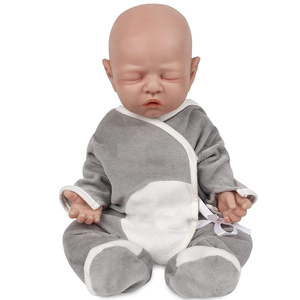 Muñeca de Silicona de 17 Pulgadas para Dormir, con Chupete, que Parece Real, No es una Muñeca de Vinilo - Product Image 1
