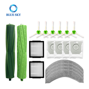 Kit de Repuestos para Robot Aspirador <span class=keywords><strong>iRobot</strong></span> Roomba <span class=keywords><strong>Combo</strong></span> <span class=keywords><strong>J7</strong></span>+/J9+, Cepillo Principal, Cepillo Lateral, Filtro HEPA, Paño de Limpieza, Accesorios - Product Image 1