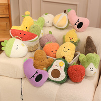 Nieuwe Aanwinst 8 Inch Zachte Fruit Pluche Pop Claw Crane Machine Speelgoed Schattig PP Katoen Gevuld Pluche Speelgoed voor Kinderen Groothandel