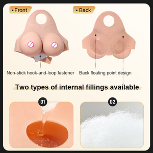 Forma de Seios Artificiais de Silicone OEM/ODM com Grande Volume para Crossdresser, Cosplay e Transgêneros - Product Image 5