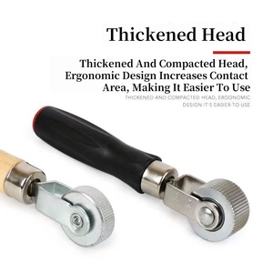 Rodillo universal de 40 mm, 20 mm, 12 mm, 6 mm para parches de neumáticos, herramienta de reparación de neumáticos sólidos con mango para parches en frío - Product Image 5