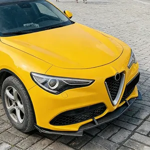 Pour Alfa Romeo Stelvio 2017 2018 2019 2020 2021 2022 2023 2024 2025 2026, Spoiler de Pare-chocs Avant, Décoration de Carrosserie, Kit Carrosserie - Product Image 6