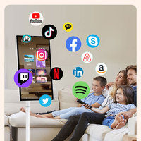 Pantalla Táctil Inteligente de 32 Pulgadas, Android 1080P LCD, para Educación, Aula, Pizarra Interactiva para Interiores, Stock Local en EU/US, OEM