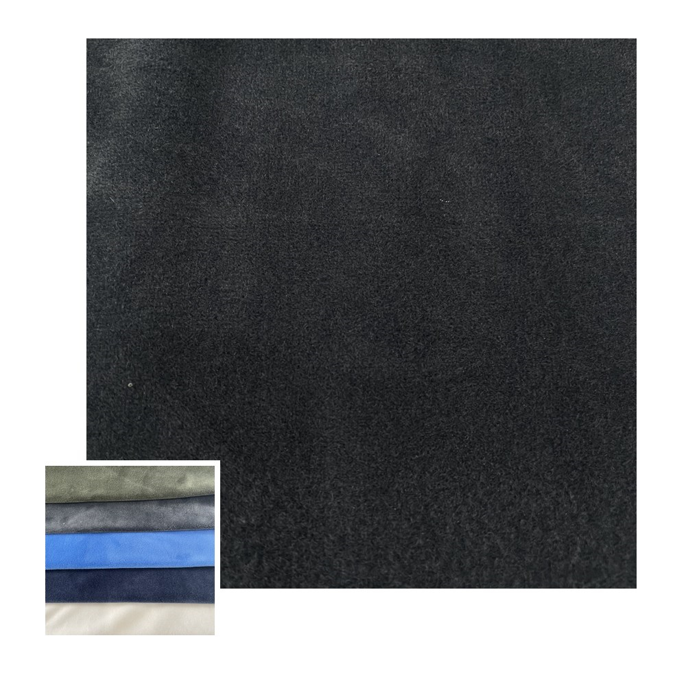 Итальянская эластичная сверхмягкая бархатная ткань из 94% полиэстера, 6% спандекса