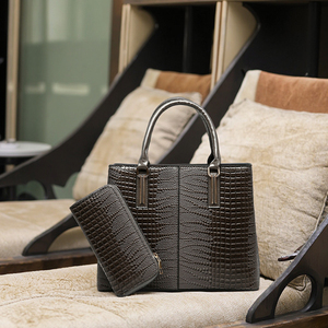 <span class=keywords><strong>Sac</strong></span> <span class=keywords><strong>à</strong></span> <span class=keywords><strong>main</strong></span> en <span class=keywords><strong>cuir</strong></span> PU pour femme, grande capacité, motif carré décontracté, <span class=keywords><strong>petit</strong></span> portefeuille et décoration imprimée animalière - Product Image 3