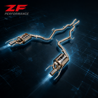 Échappement Catback Valvetronic en Acier Inoxydable pour Mercedes-Benz GLS450 X167 avec Silencieux à Valve - Accessoires Auto