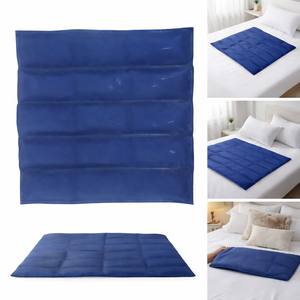 <b>Cooling</b> Pad with 100% Polyester and PCM Filling Eco-Friendly & Washable Removable Design Multiple Sizes for <b>Bed</b> Use - Product Image 1