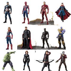 Fushi 4SHF Mk50 Thor Spider-Man Sorpresa Capitán Viuda <span class=keywords><strong>Negra</strong></span> Modelo de juguete de plástico móvil Nueva condición - Product Image 2