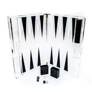 JAYI di fabbrica su misura materiale acrilico indoor giochi da tavolo per il tempo libero <span class=keywords><strong>backgammon</strong></span> - Product Image 1