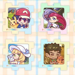 DL Custom Hand Painted Artboard Pokmon First Gen Anime Monster Jigsaw Table Game Fridge Magnets Home Decor Gift - Product Image 5
