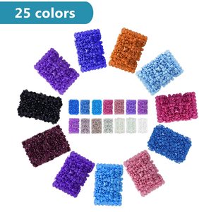 Tournesol rond cristal strass diamant peinture 5D perceuse complète peinture d'un diamant art décoration murale - Product Image 5